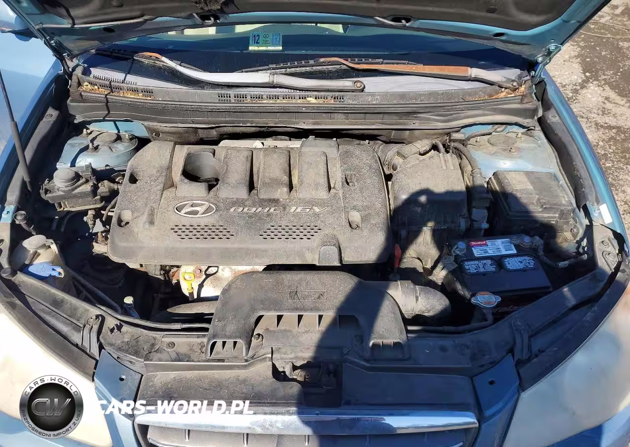 2007 Hyundai Elantra Gls VIN:KMHDU46D27U075093 - 11