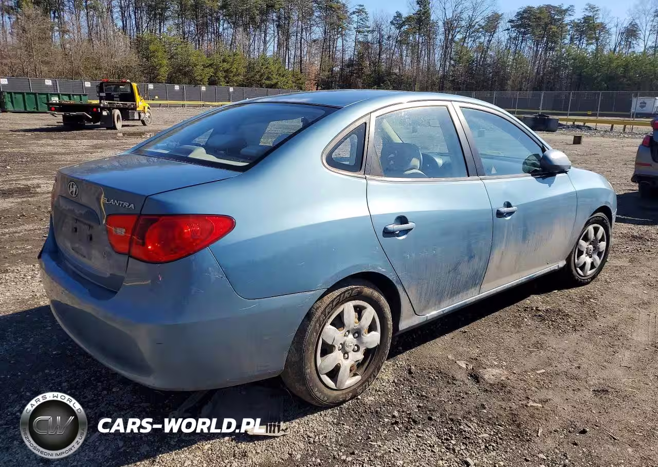 2007 Hyundai Elantra Gls VIN:KMHDU46D27U075093 - 3