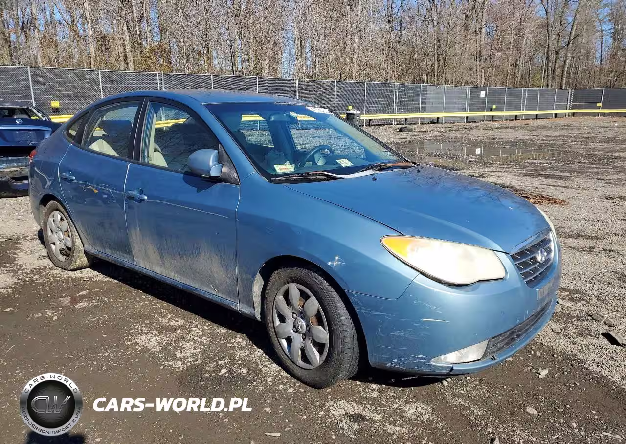 2007 Hyundai Elantra Gls VIN:KMHDU46D27U075093 - 4