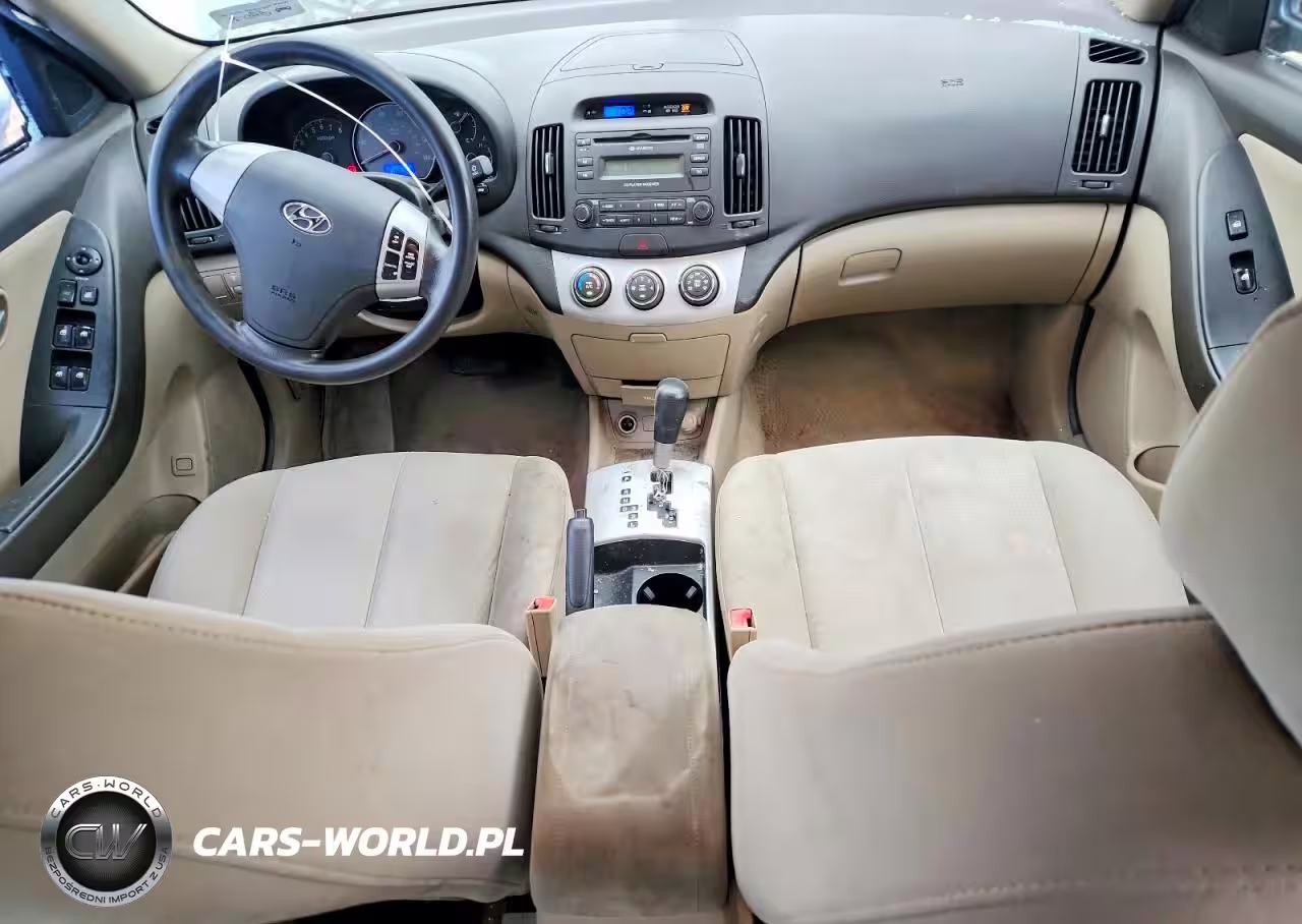 2007 Hyundai Elantra Gls VIN:KMHDU46D27U075093 - 8