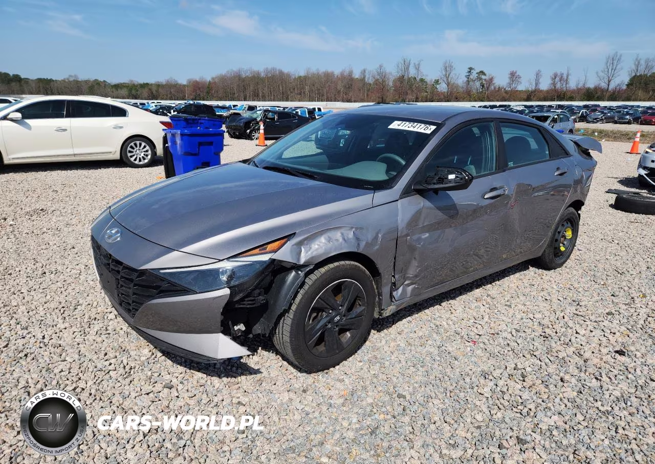 2023 Hyundai Elantra Sel VIN:KMHLM4AG9PU505375 - 1
