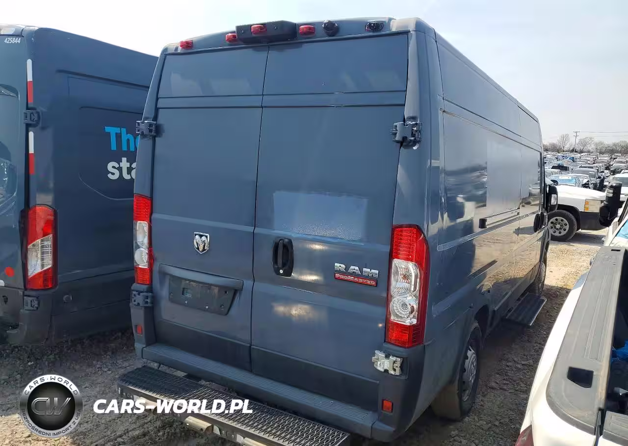 2021 Ram Promaster 3500 Delivery Van VIN:3C6MRVJG0ME586896 - 3