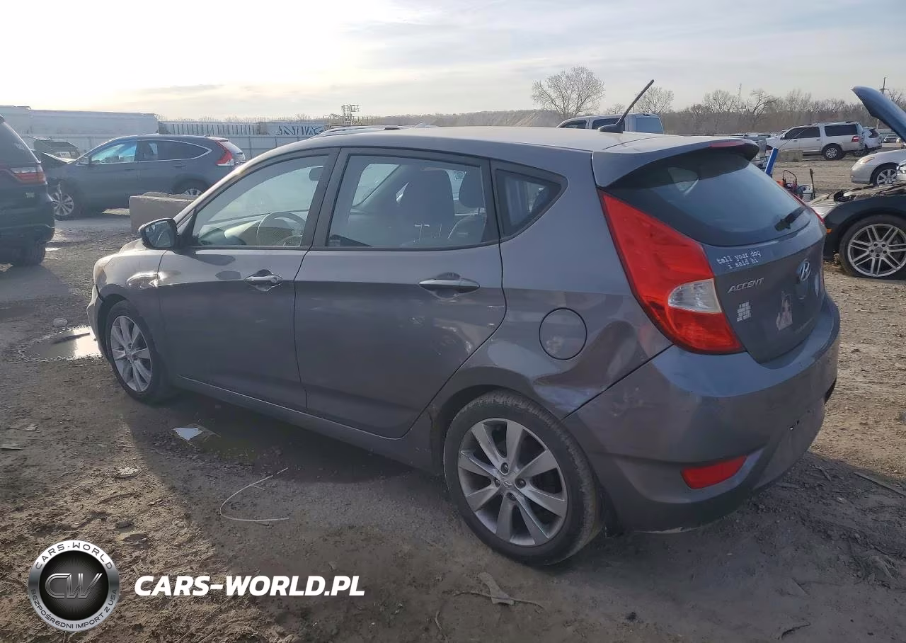 2014 Hyundai Accent Se VIN:KMHCU5AE8EU190070 - 2