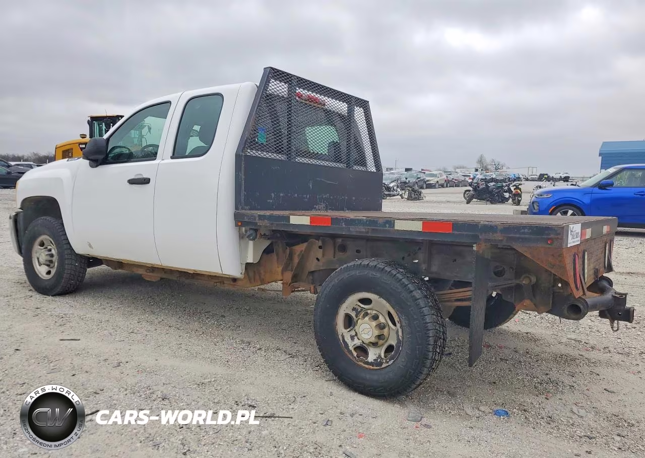 2007 Chevrolet Silverado Lt Flatbed Truck VIN:1GCHC29K77E535723 - 2