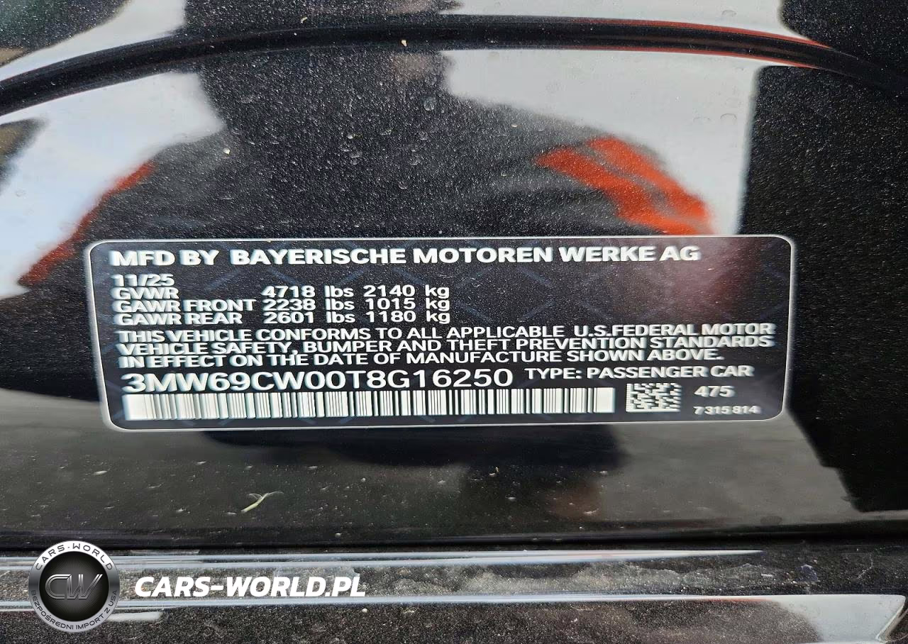 2026 BMW 330I VIN:3MW69CW00T8G16250 - 12