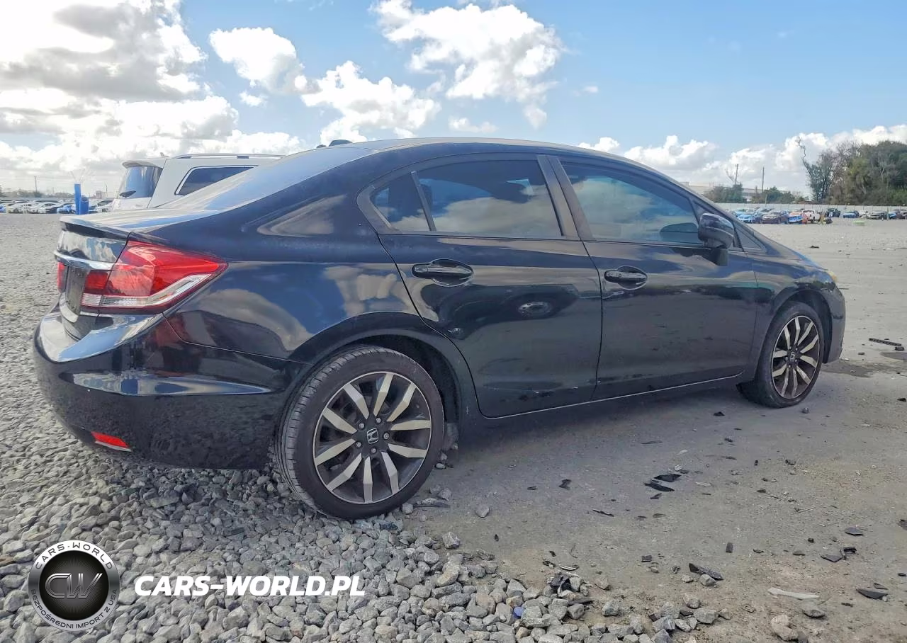 2015 Honda Civic Exl VIN:19XFB2F99FE228598 - 3