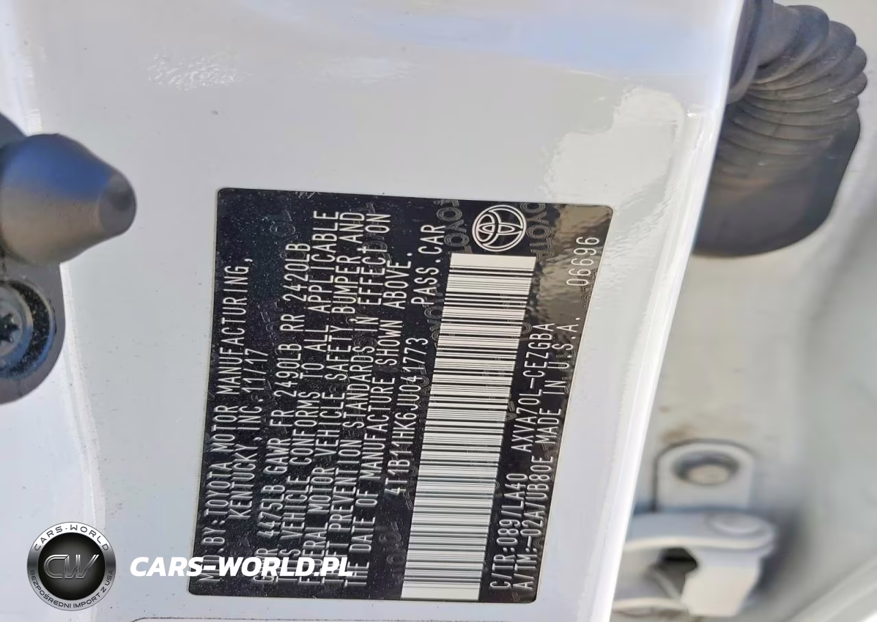 2018 Toyota Camry Xle VIN:4T1B11HK6JU041773 - 13