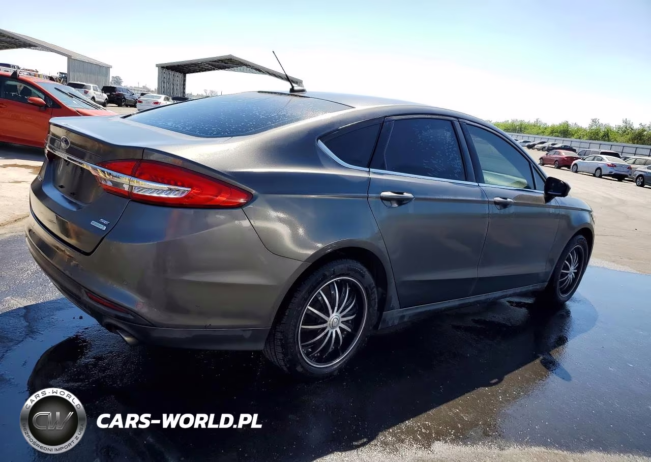 2017 Ford Fusion Se VIN:3FA6P0HD4HR255622 - 3