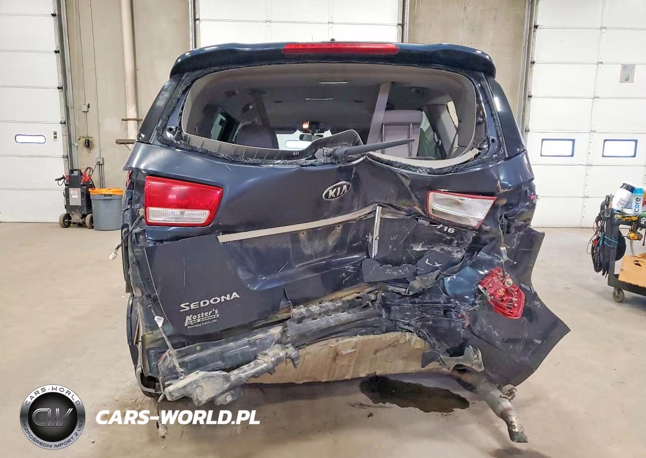 2016 Kia Sedona Lx VIN:KNDMB5C1XG6082436 - 6