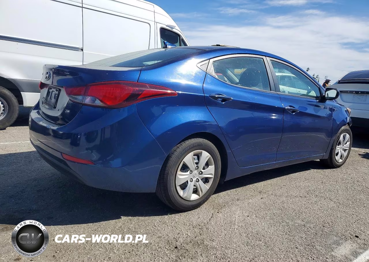 2016 Hyundai Elantra Se VIN:5NPDH4AE9GH664399 - 3