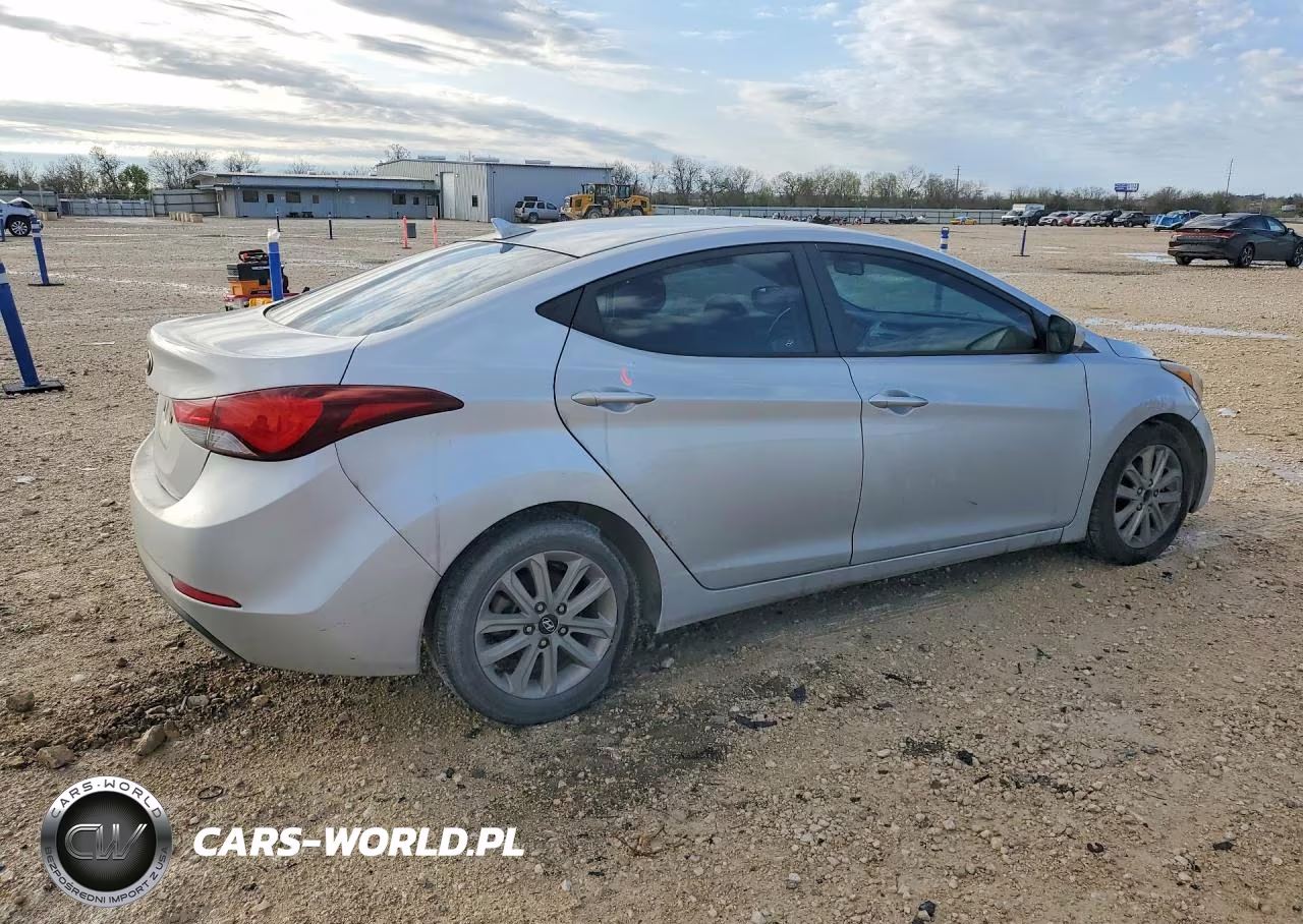 2014 Hyundai Elantra Se VIN:KMHDH4AE2EU043097 - 3