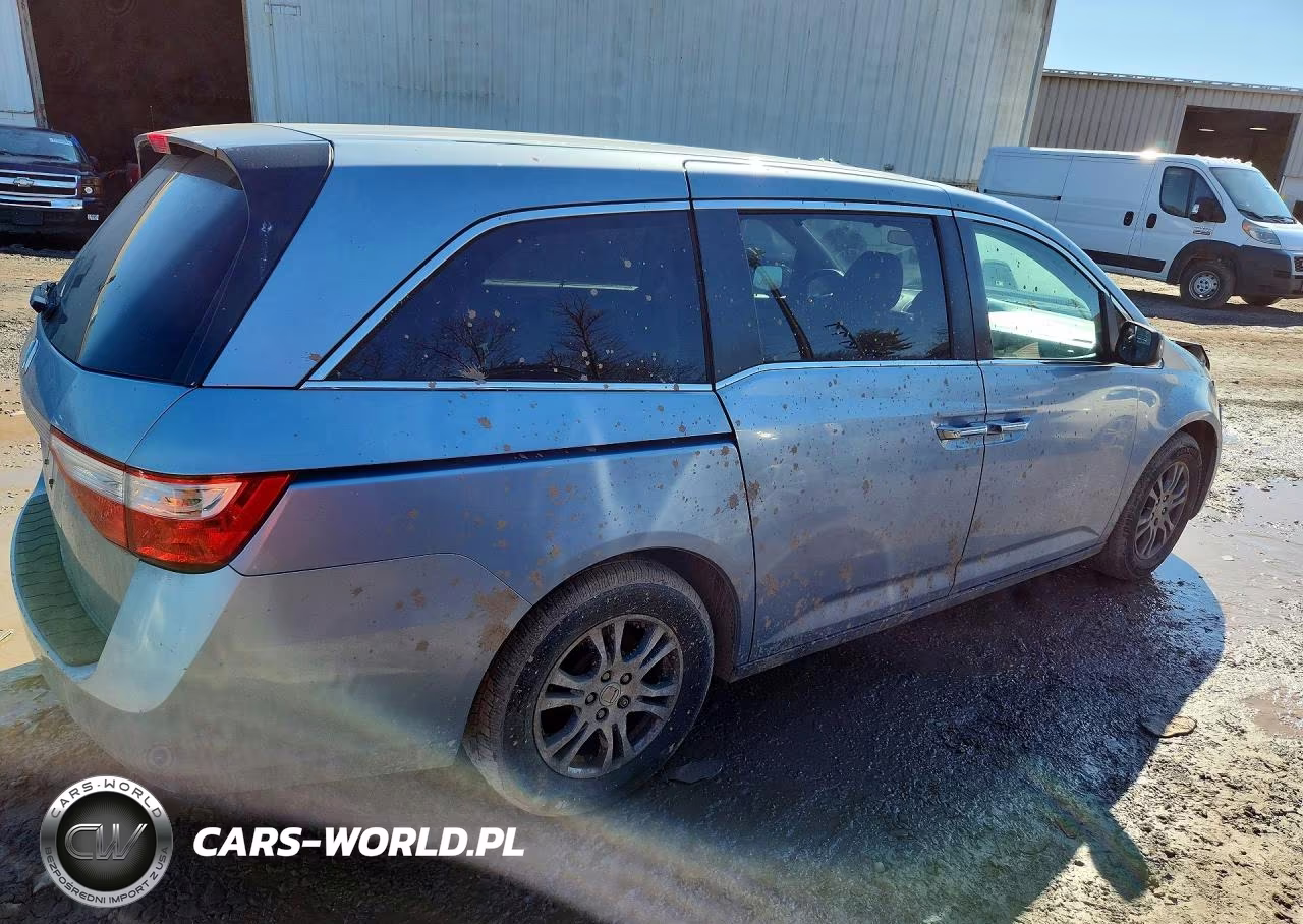 2013 Honda Odyssey Ex VIN:5FNRL5H45DB073276 - 3