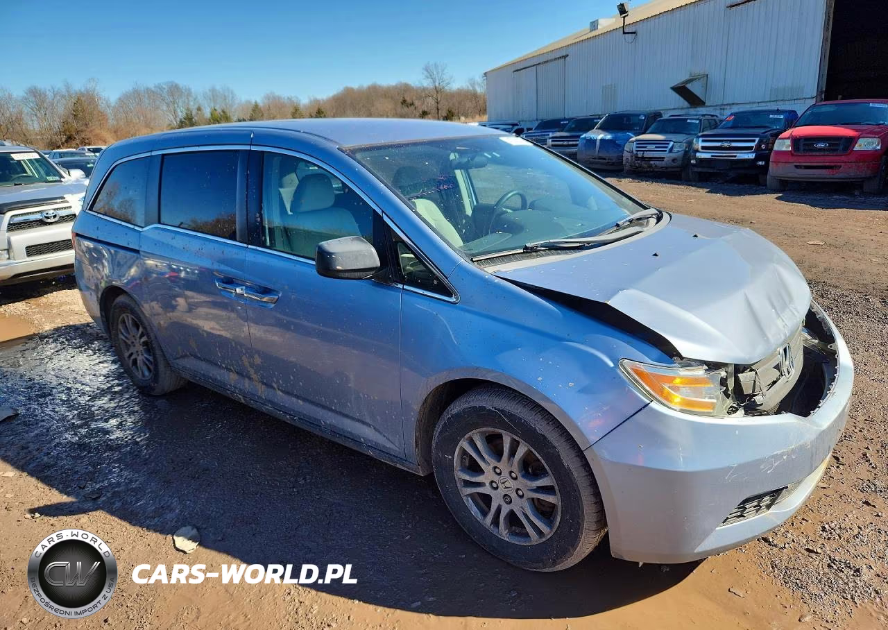 2013 Honda Odyssey Ex VIN:5FNRL5H45DB073276 - 4