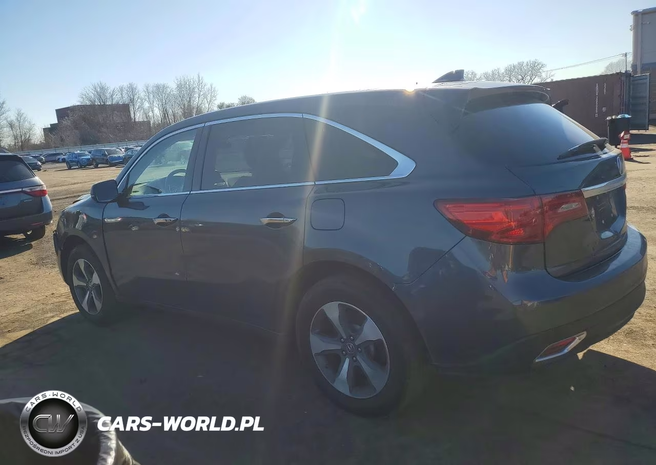 2016 Acura Mdx VIN:5FRYD4H2XGB025468 - 2