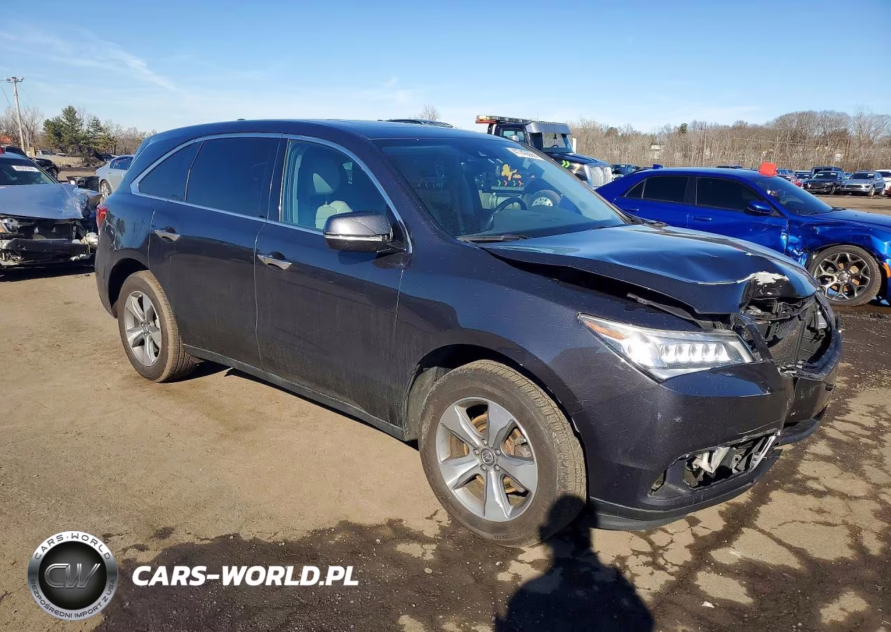 2016 Acura Mdx VIN:5FRYD4H2XGB025468 - 4