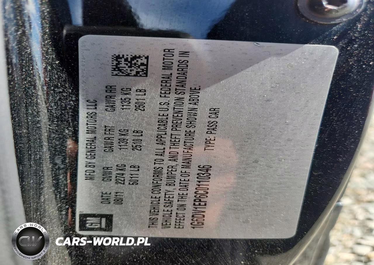 2012 Cadillac Cts-V VIN:1G6DV1EP6C0110346 - 13