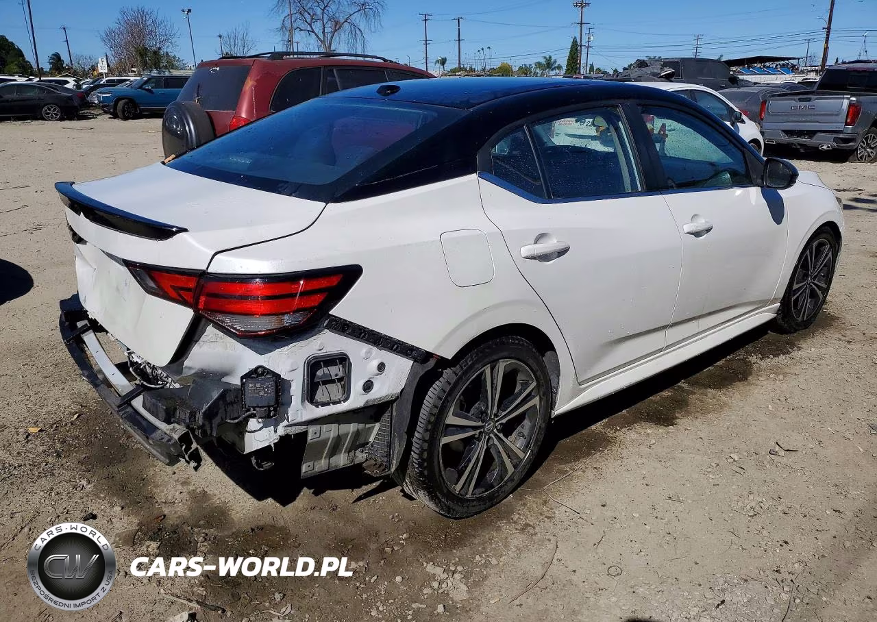 2022 Nissan Sentra Sr VIN:3N1AB8DV5NY317601 - 3