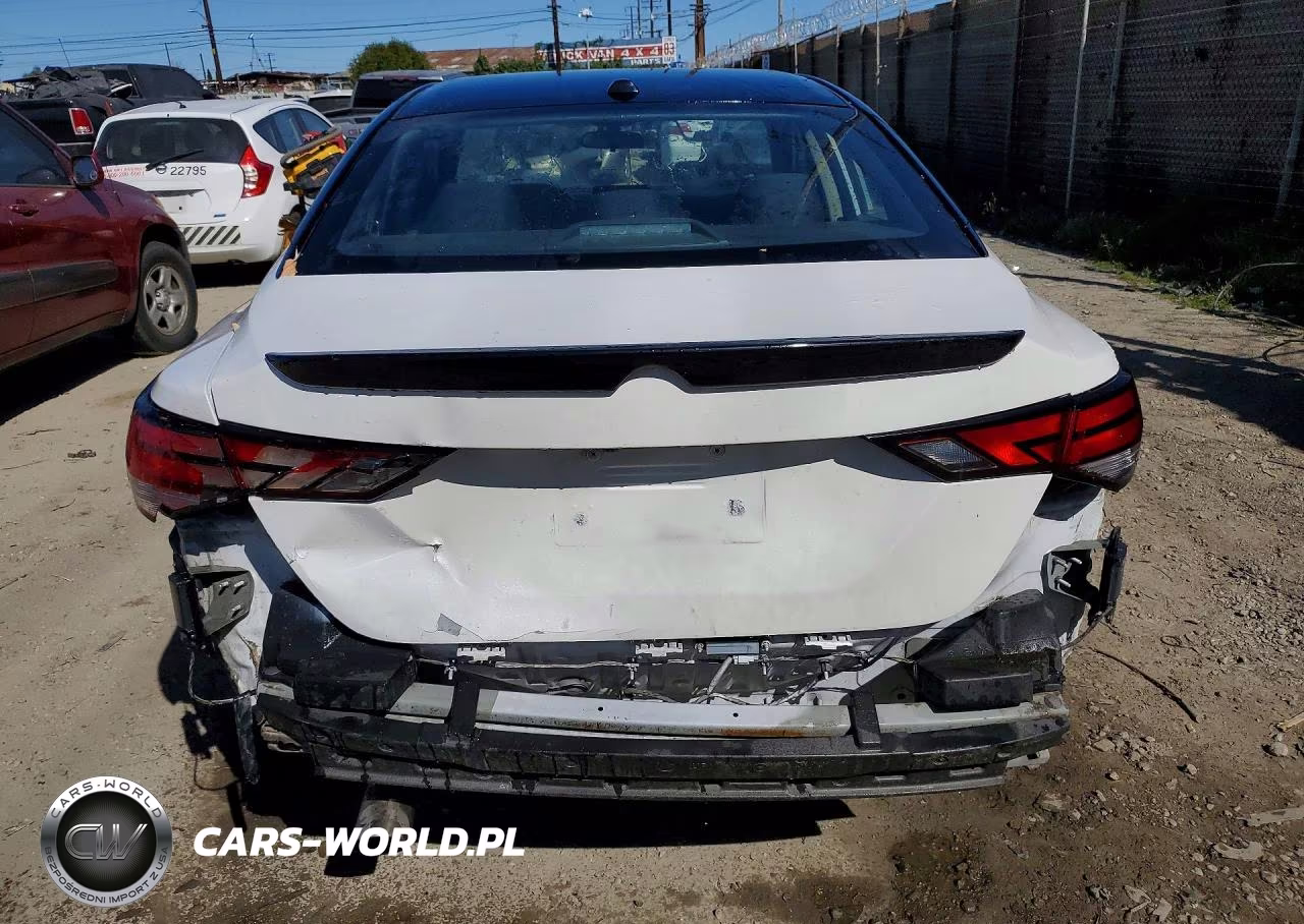 2022 Nissan Sentra Sr VIN:3N1AB8DV5NY317601 - 6