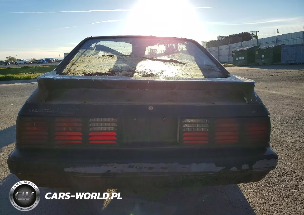 1985 Ford Mustang Lx VIN:1FABP28M6FF101224 - 6