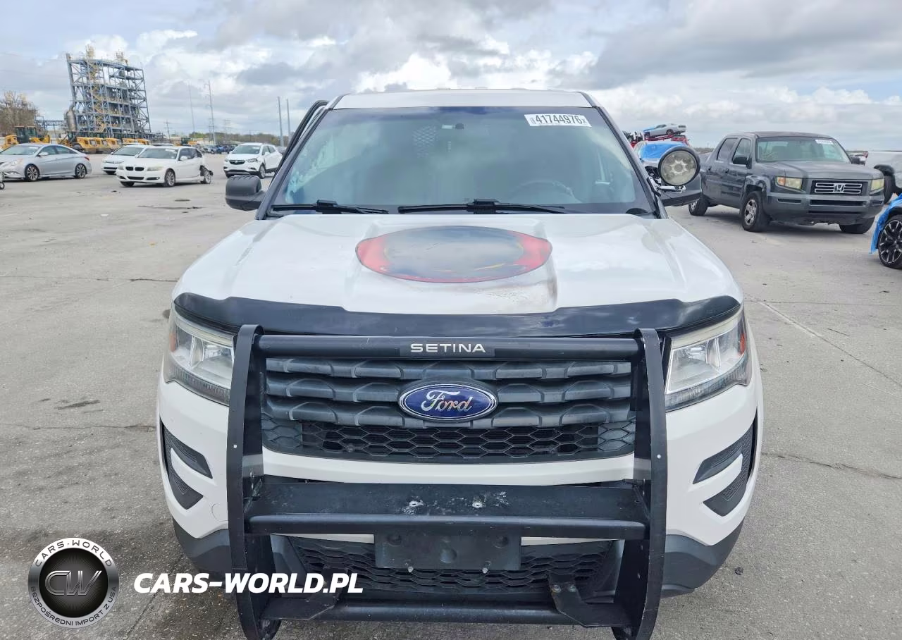 2017 Ford Explorer Police Interceptor VIN:1FM5K8AR1HGB93768 - 5