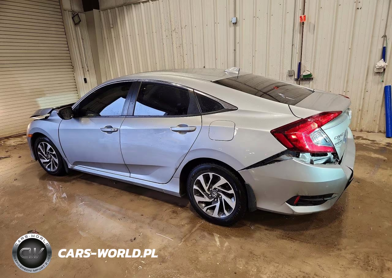 2018 Honda Civic Ex VIN:19XFC2F75JE008153 - 2
