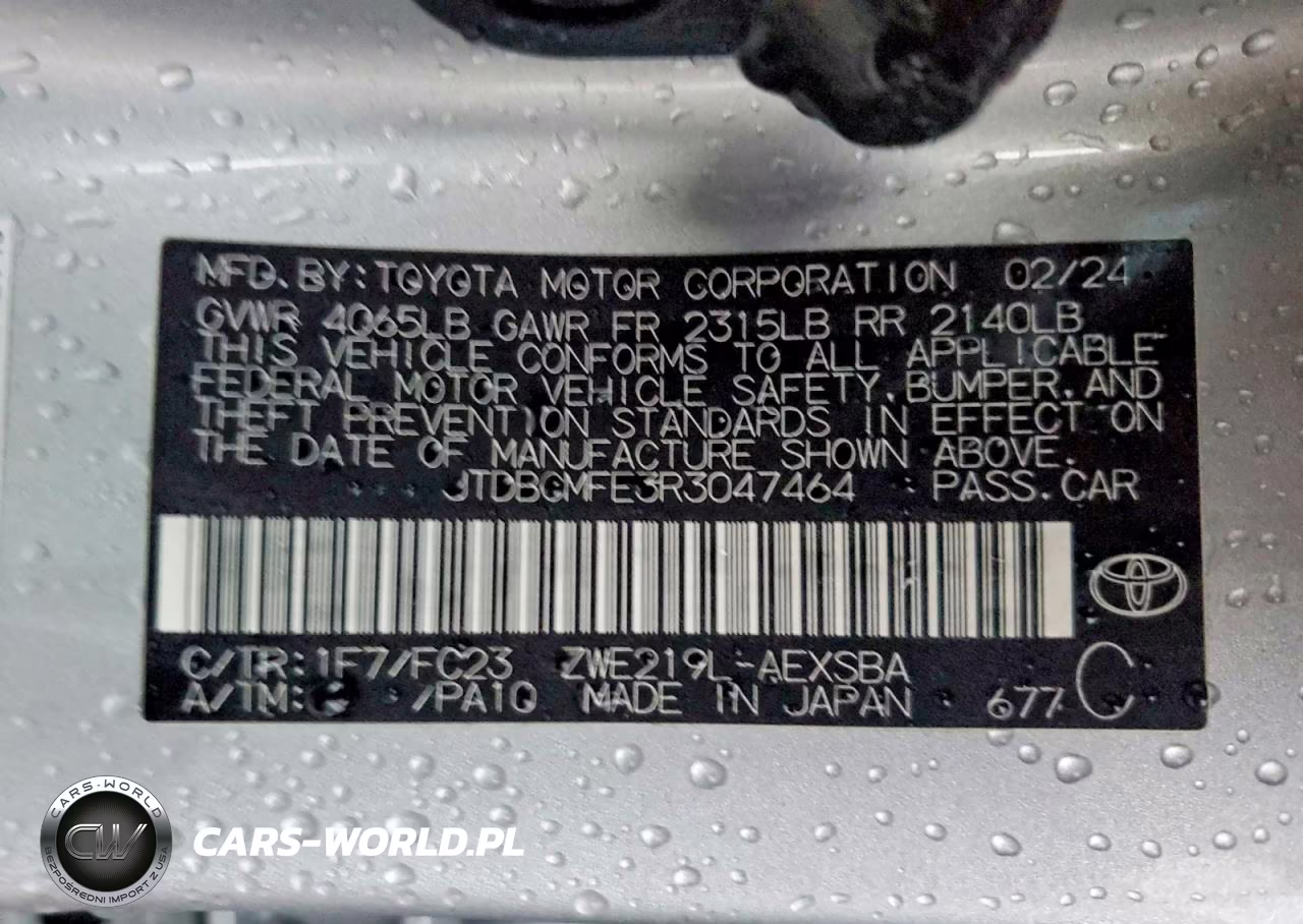 2024 Toyota Corolla Hybrid Se VIN:JTDBCMFE3R3047464 - 12