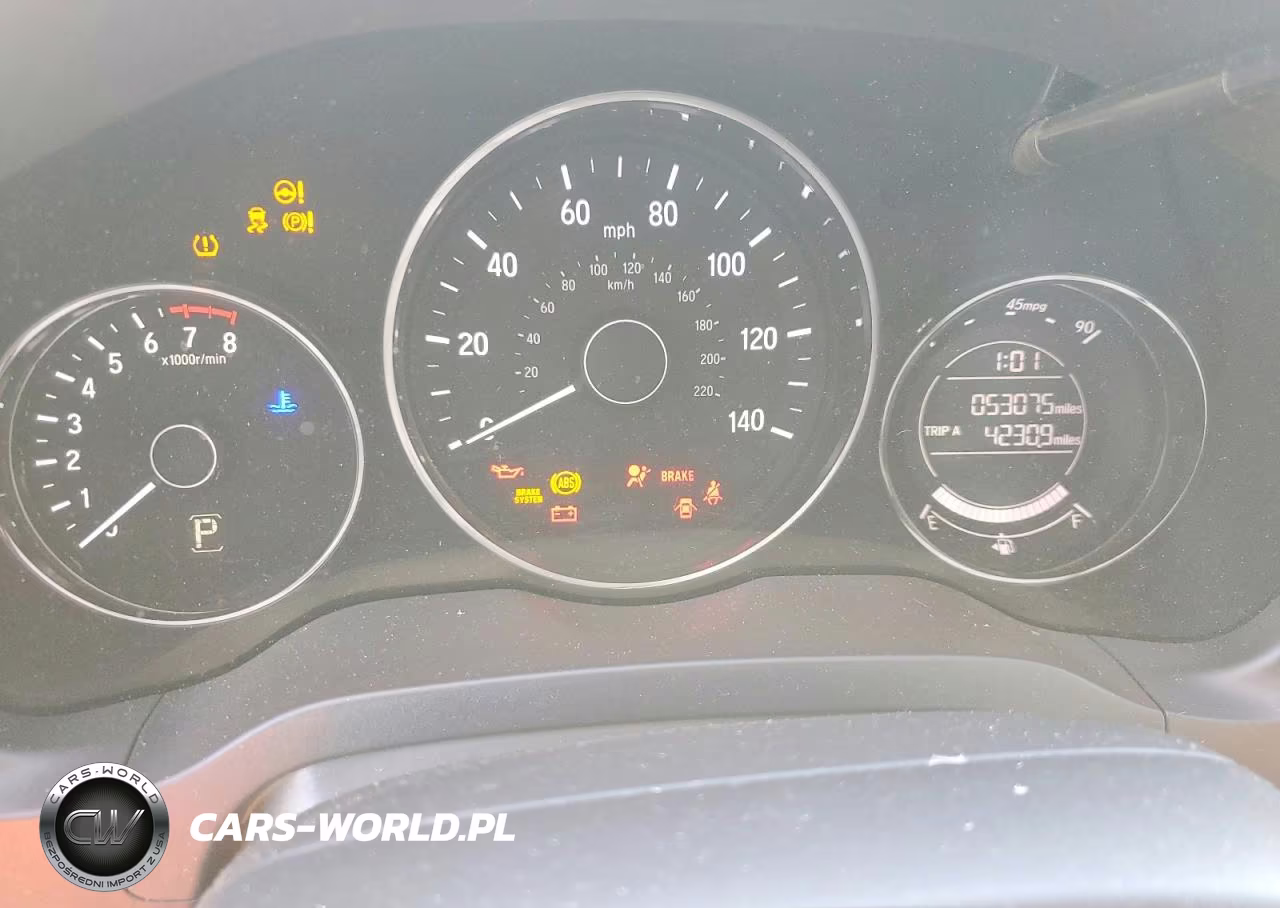 2018 Honda Hr-V Lx VIN:3CZRU6H37JM703049 - 9
