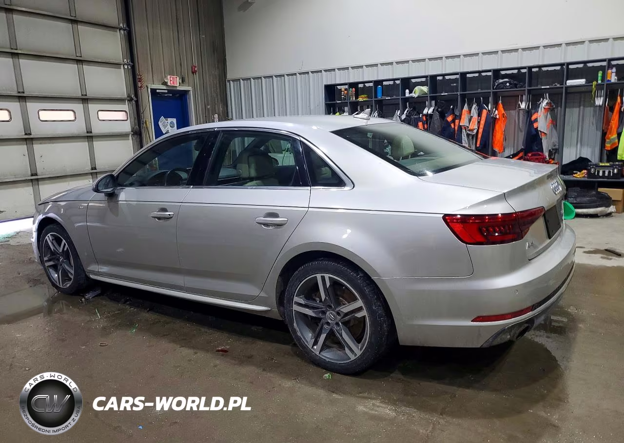 2017 Audi A4 Premium Plus VIN:WAUENAF45HN022143 - 2