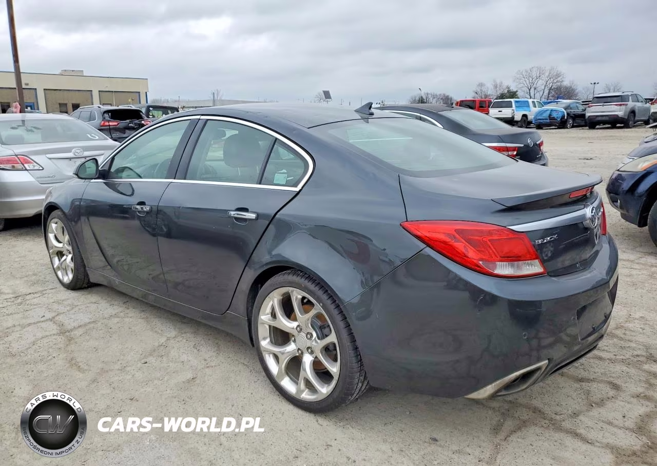 2012 Buick Regal Gs VIN:2G4GV5GV3C9153136 - 2