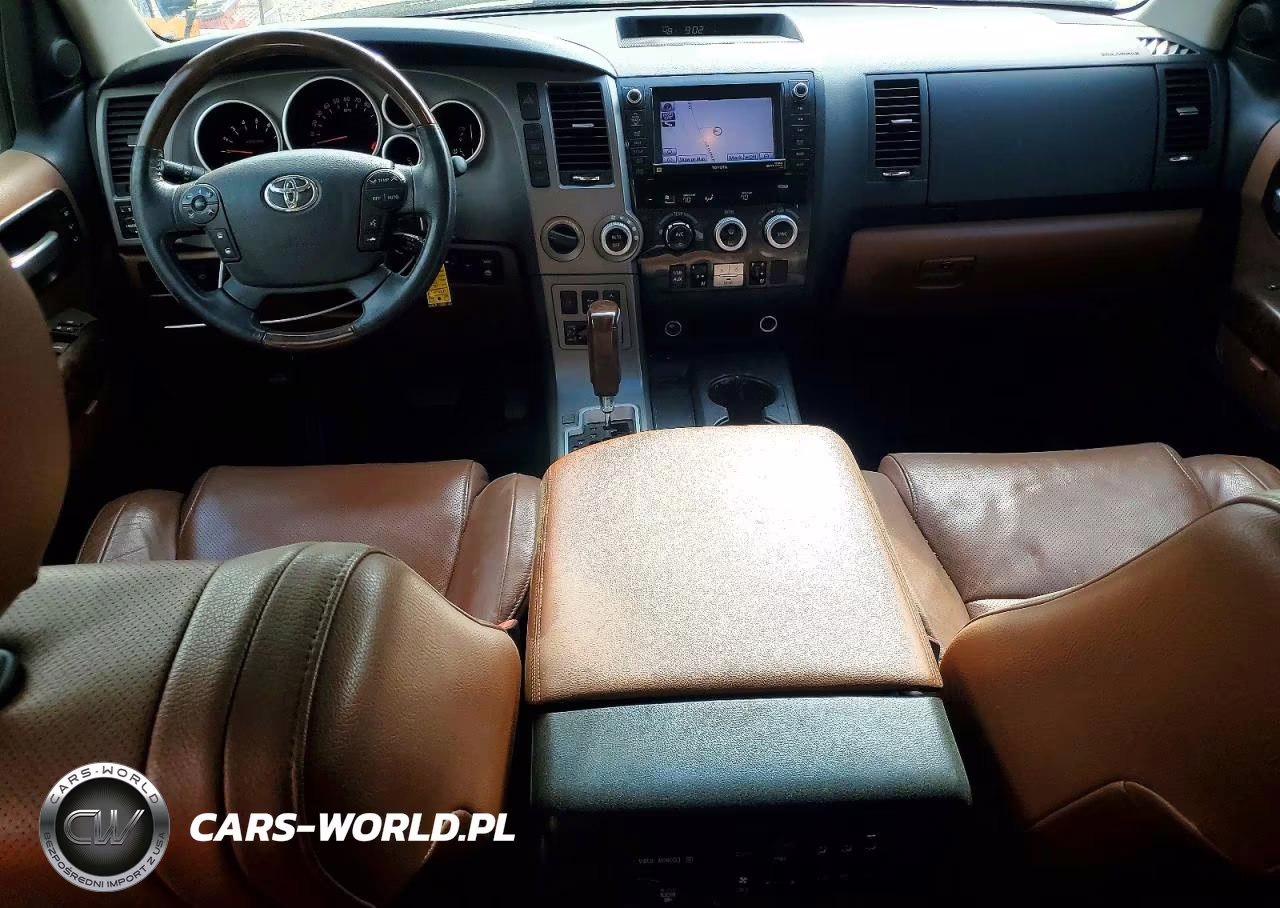 2010 Toyota Sequoia Platinum VIN:5TDDW5G16AS026466 - 8