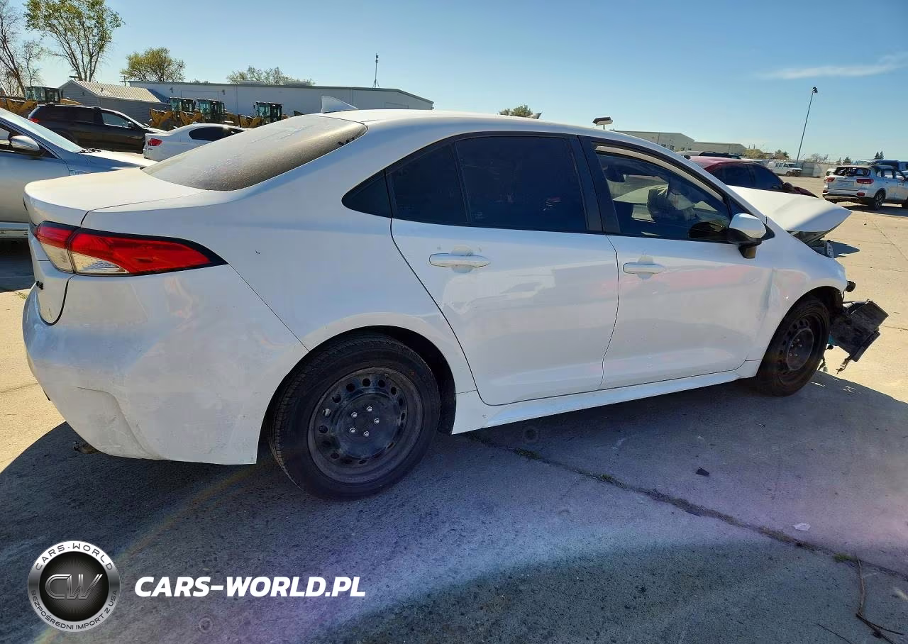 2022 Toyota Corolla Le VIN:5YFEPMAEXNP360005 - 3