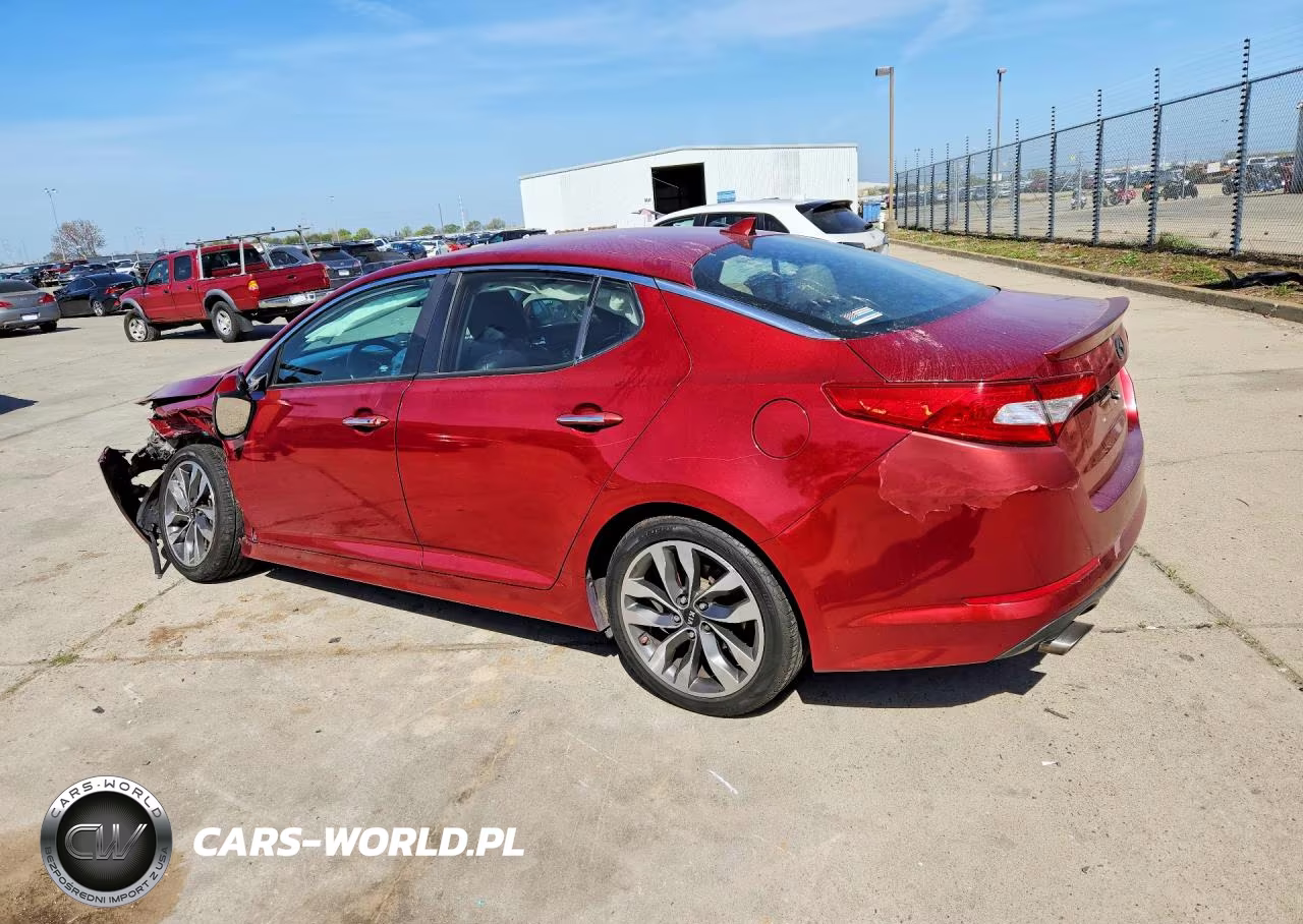 2013 Kia Optima Sx VIN:5XXGR4A69DG153270 - 2