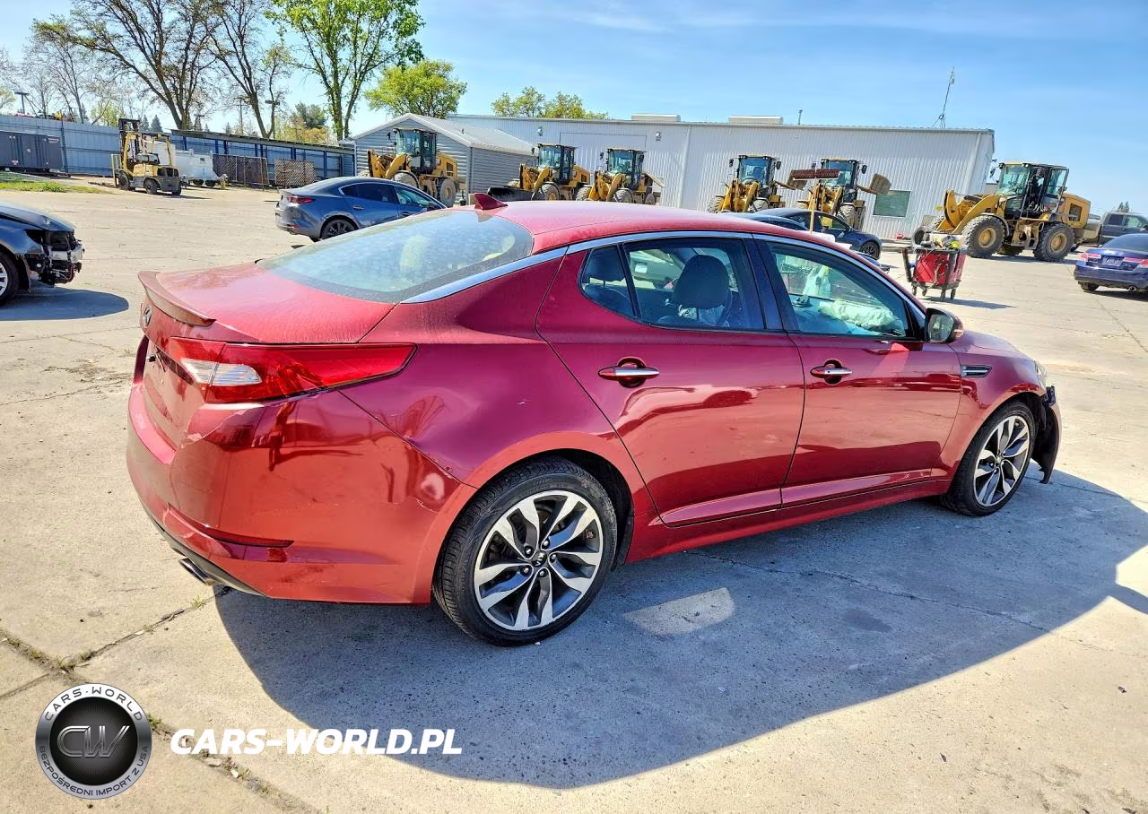 2013 Kia Optima Sx VIN:5XXGR4A69DG153270 - 3