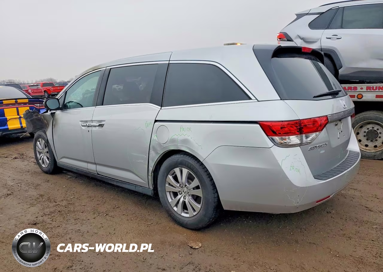 2014 Honda Odyssey Exl VIN:5FNRL5H6XEB066049 - 2