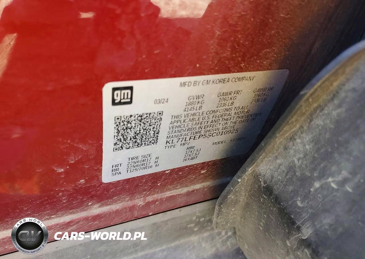 2025 Chevrolet Trax Ls VIN:KL77LFEP5SC010925 - 13