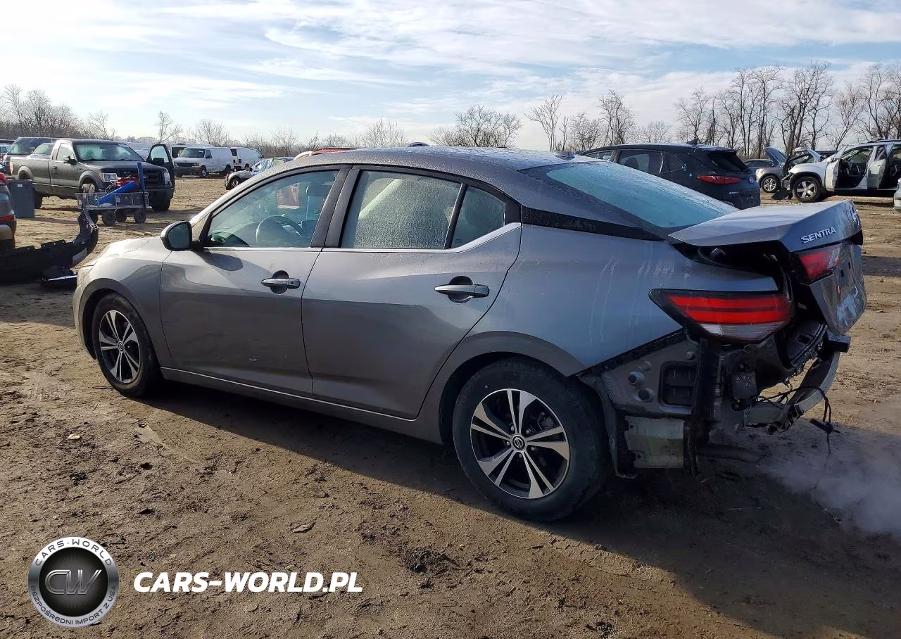 2021 Nissan Sentra Sv VIN:3N1AB8CV0MY302424 - 2