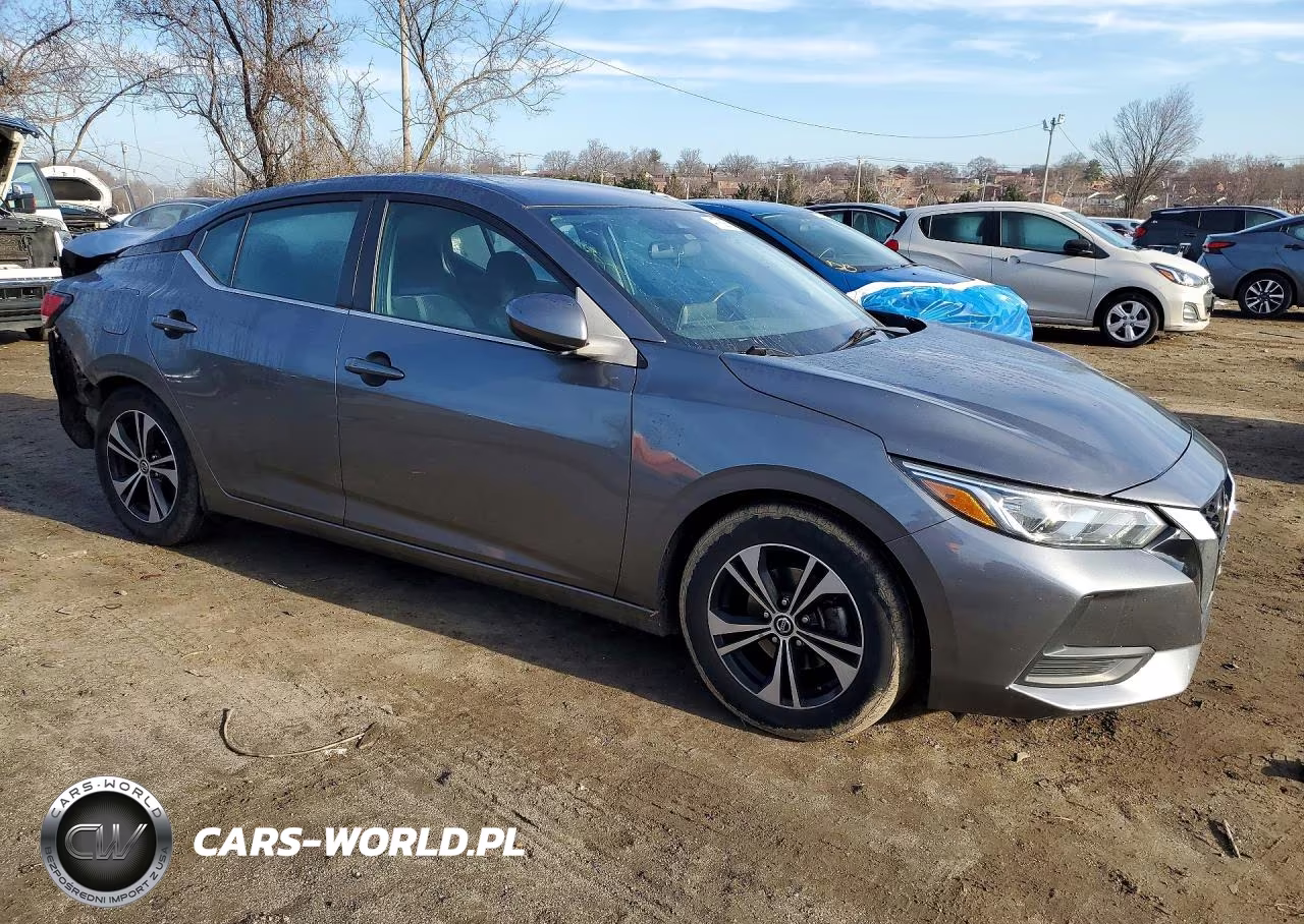 2021 Nissan Sentra Sv VIN:3N1AB8CV0MY302424 - 4