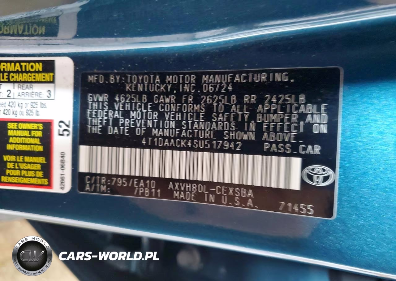 2025 Toyota Camry Se VIN:4T1DAACK4SU517942 - 13