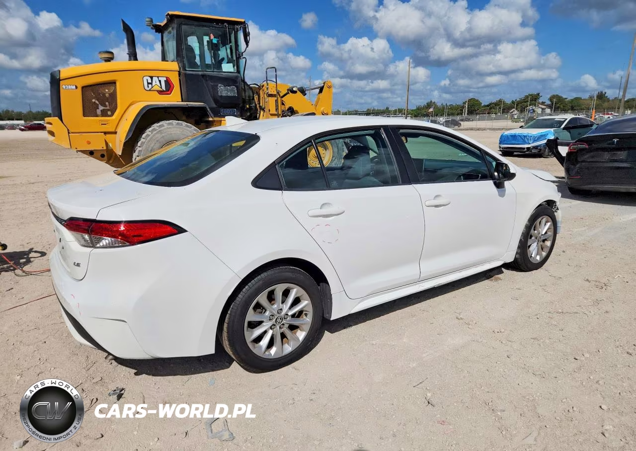 2021 Toyota Corolla Le VIN:5YFVPMAE6MP206213 - 3