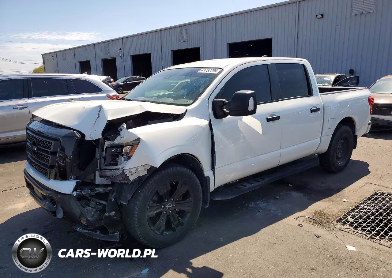 2024 Nissan Titan Sv VIN:1N6AA1EF9RN106495 - 1