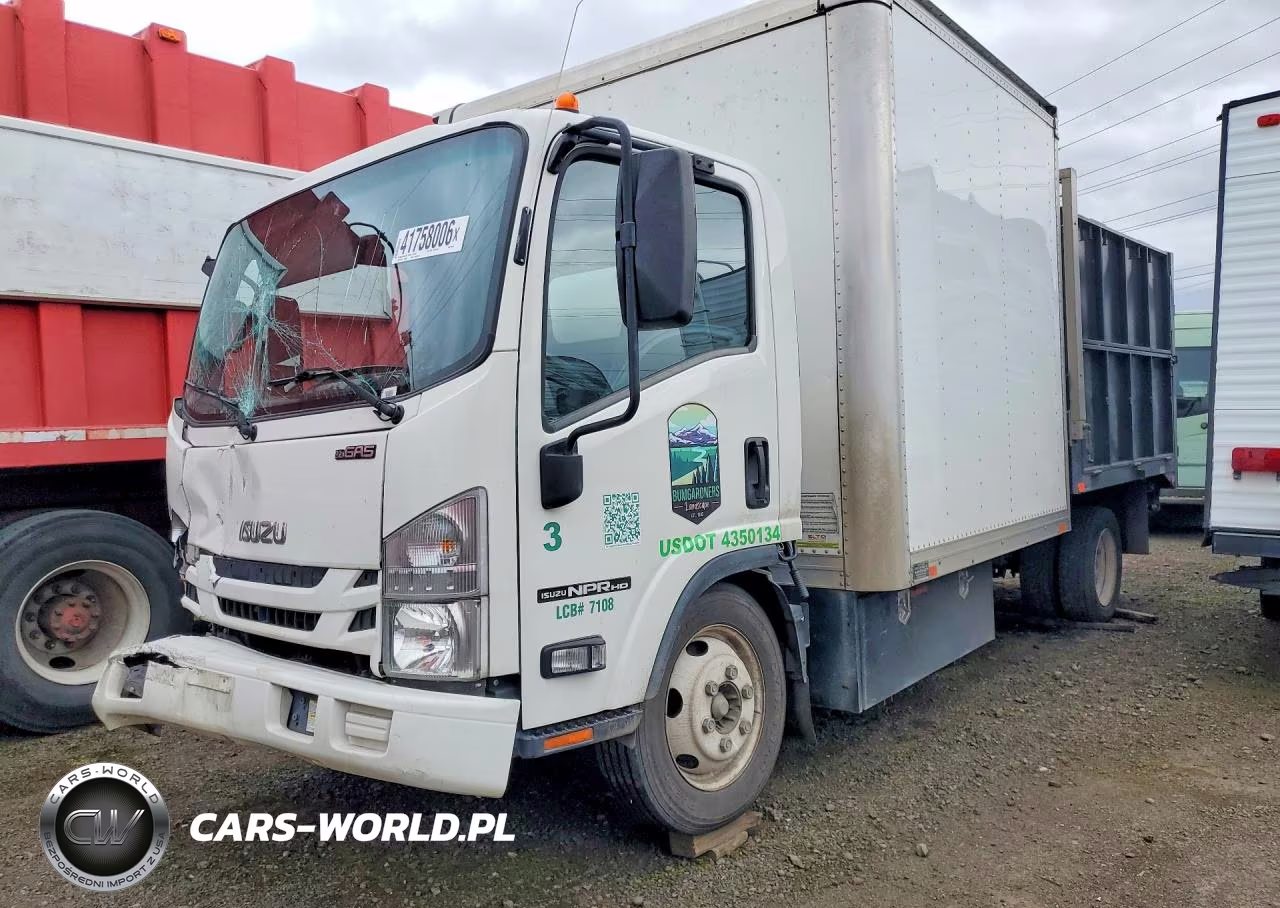 2019 Isuzu Npr Hd Flatbed Truck