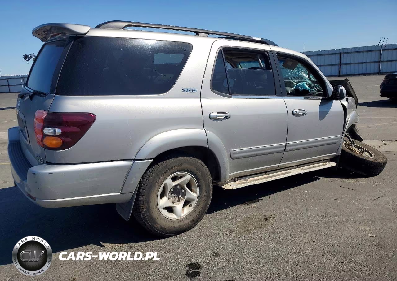 2002 Toyota Sequoia Sr5 VIN:5TDZT34A22S118375 - 3