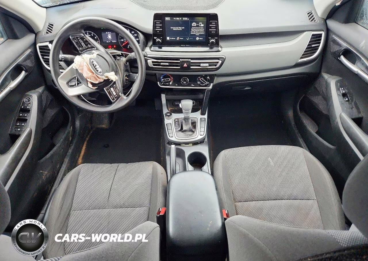 2021 Kia Seltos Lx VIN:KNDEPCAA5M7094433 - 8