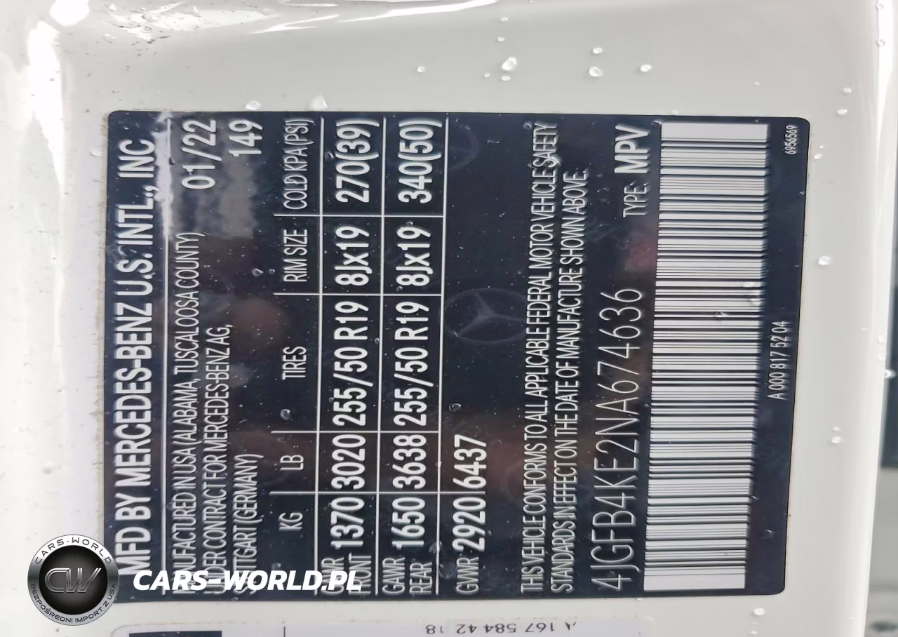 2022 Mercedes-Benz Gle 350 4Matic VIN:4JGFB4KE2NA674636 - 13