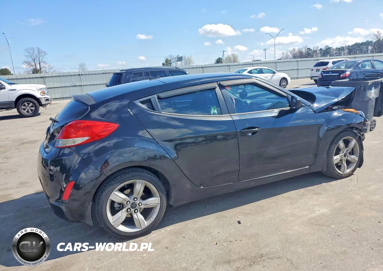 2013 Hyundai Veloster Base VIN:KMHTC6AD7DU096910 - 3