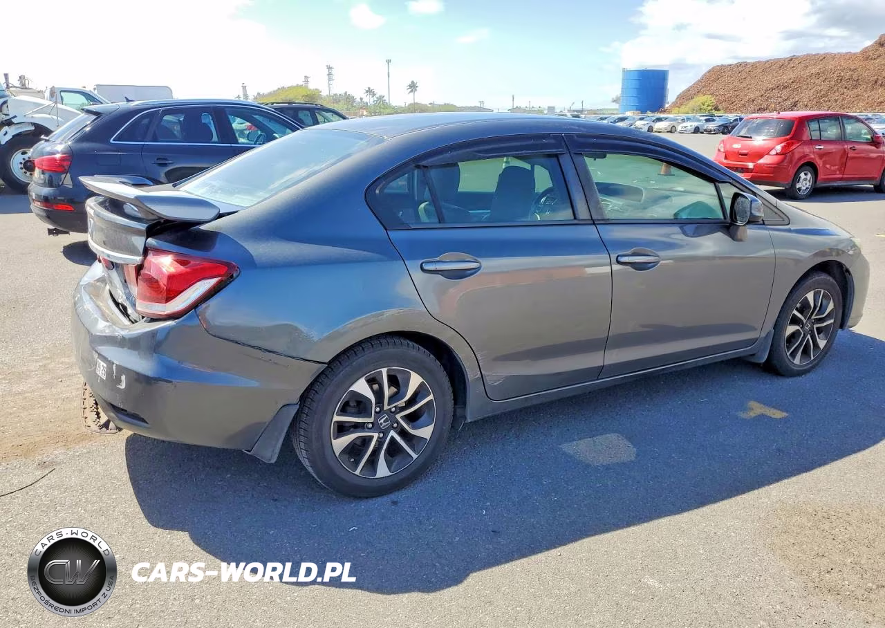 2013 Honda Civic Exl VIN:2HGFB2F94DH504415 - 3