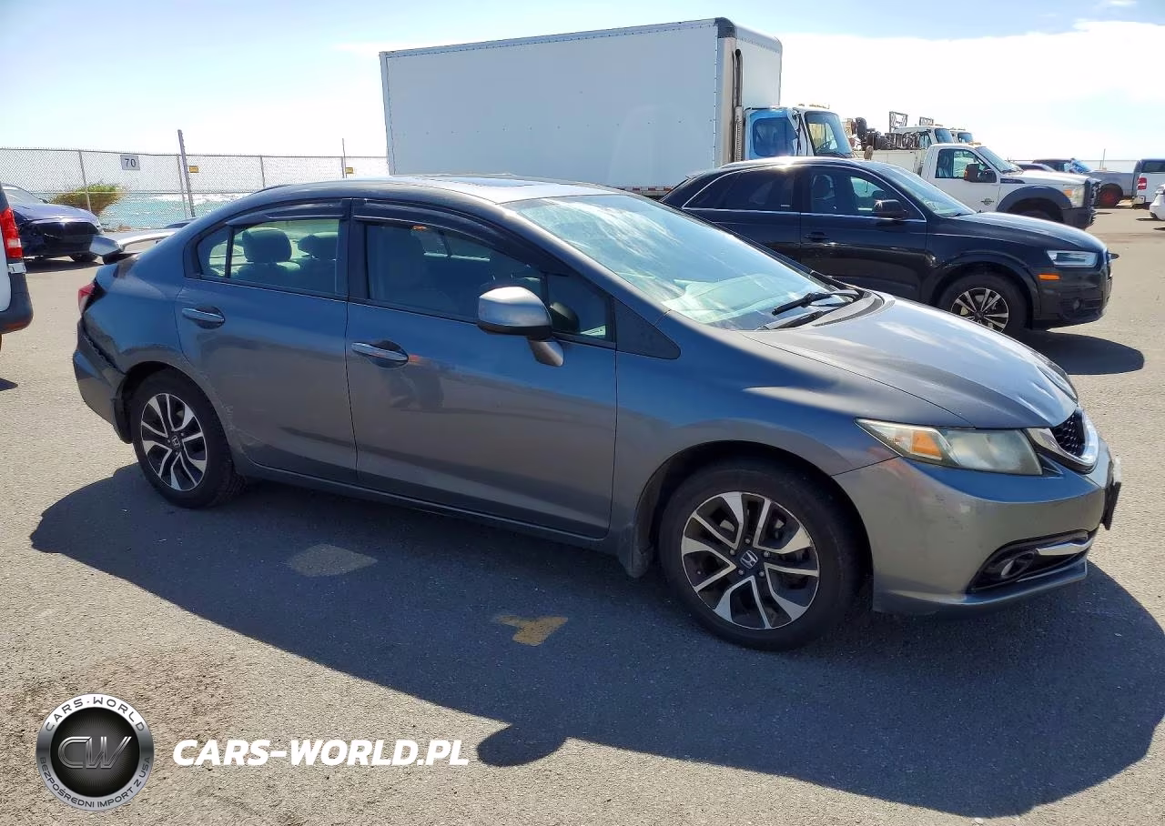 2013 Honda Civic Exl VIN:2HGFB2F94DH504415 - 4