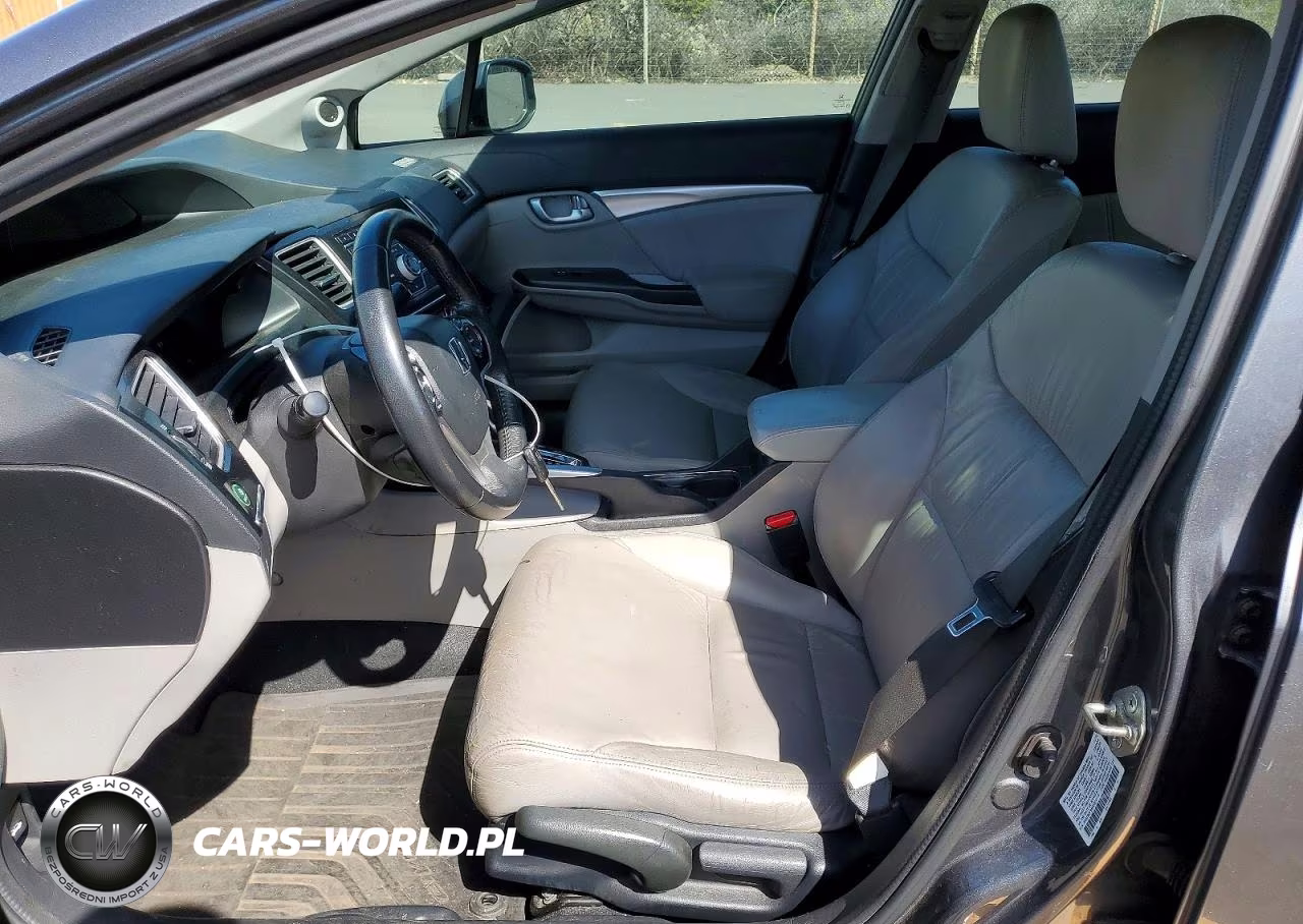 2013 Honda Civic Exl VIN:2HGFB2F94DH504415 - 7
