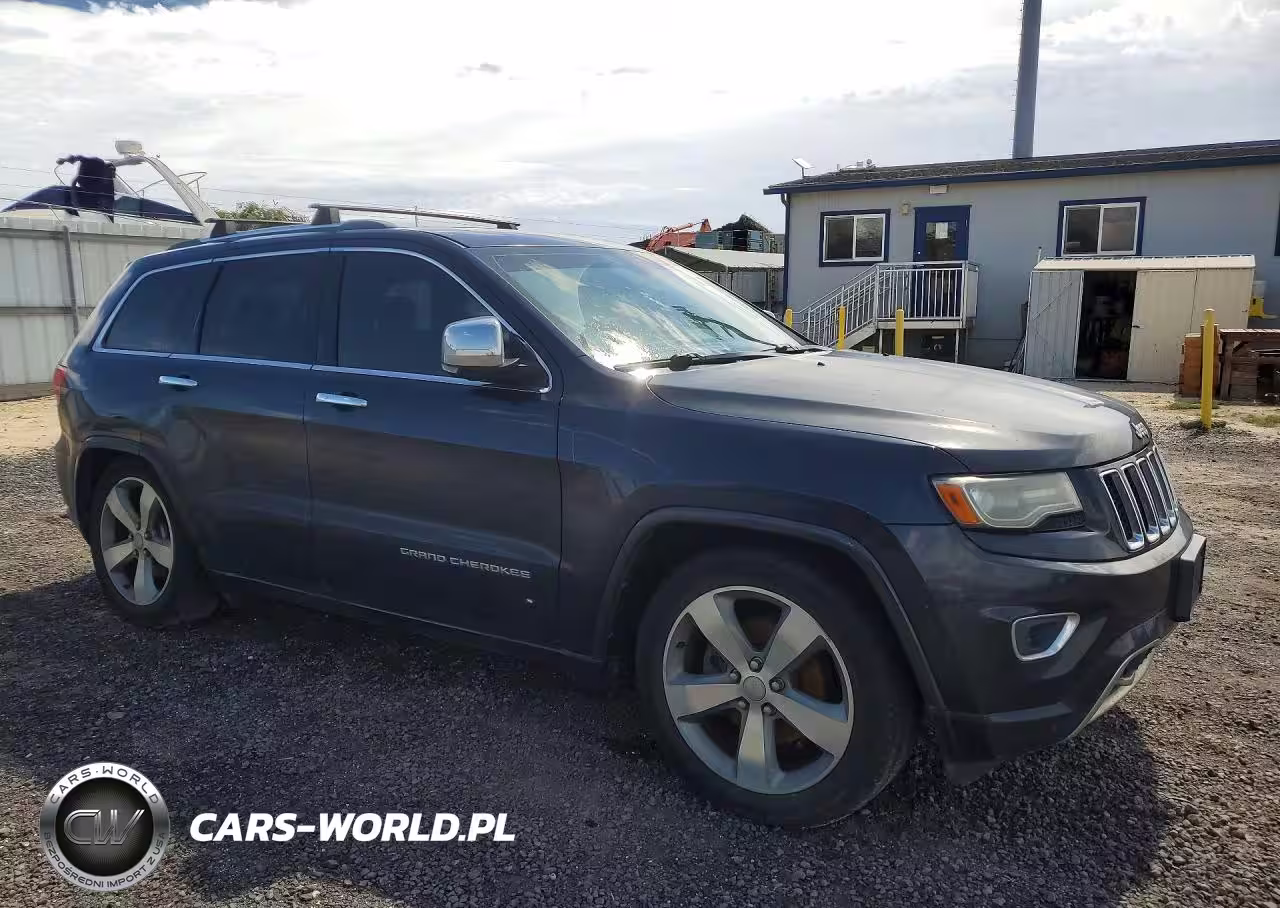 2014 Jeep Grand Cherokee Overland VIN:1C4RJFCG4EC172229 - 4