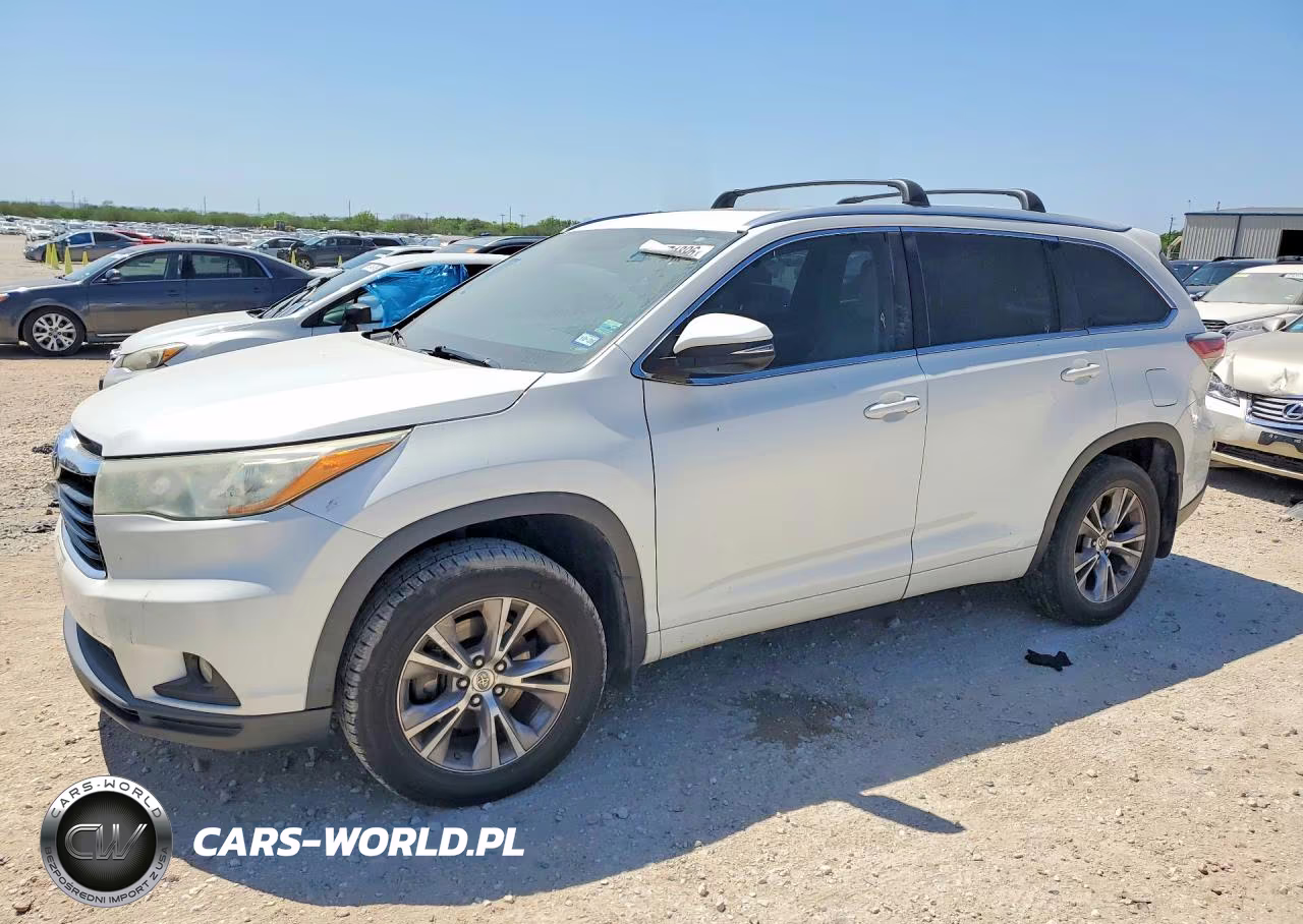 Główne zdjęcie 2015 Toyota Highlander Xle
